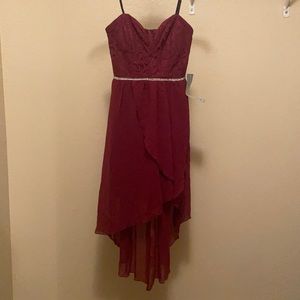 Strapless dress